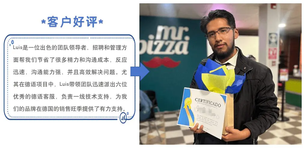 Callnovo多语种客服团队获得安防监控类出海商家一致好评