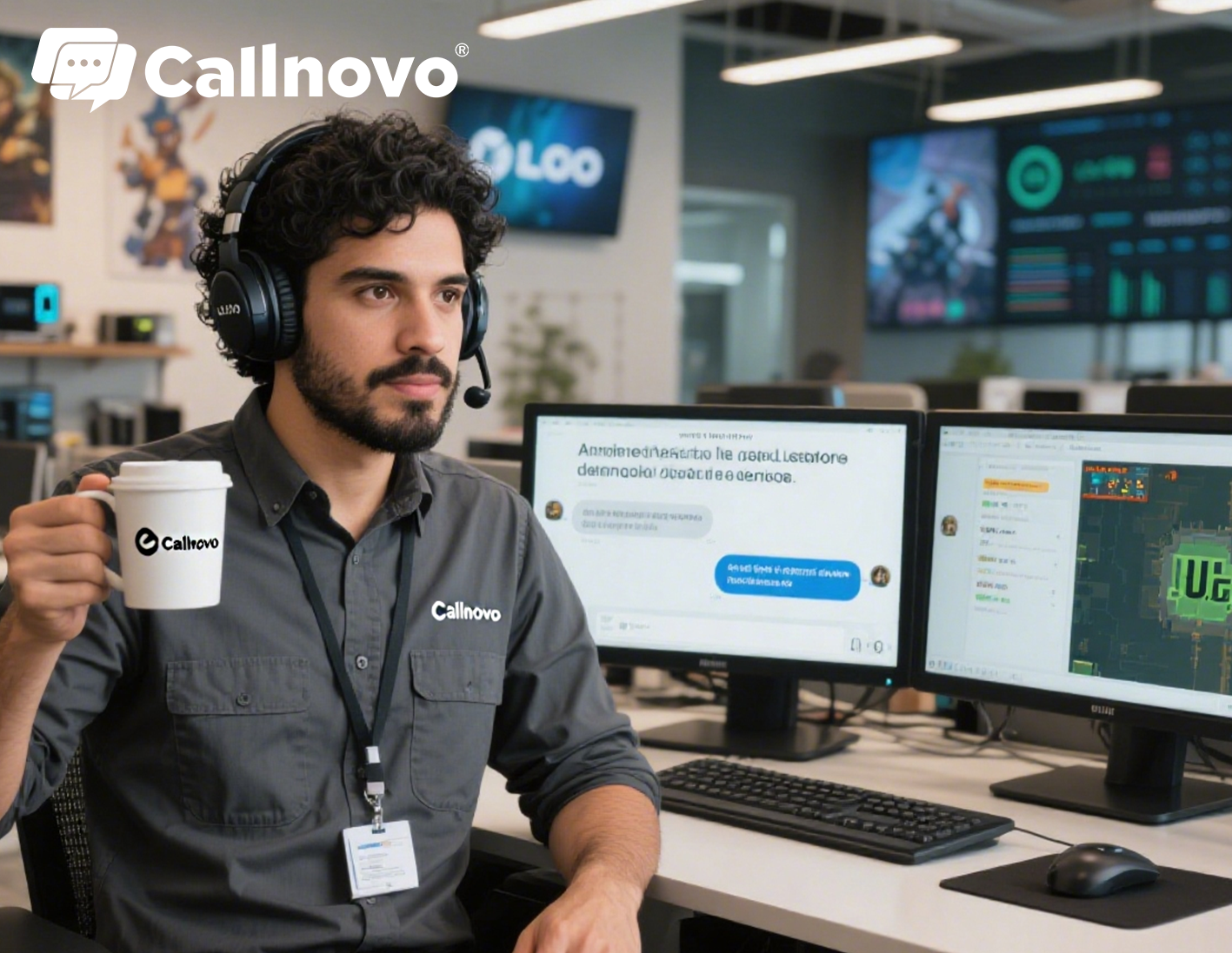 Callnovo游戏客服外包