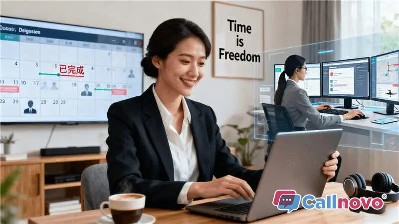 Virtual personal assistant supporting a remote worker