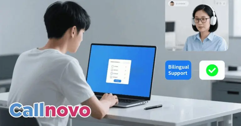 Callnovo bilingual remote proctoring