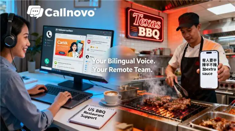 bilingual virtual assistant for restaurant