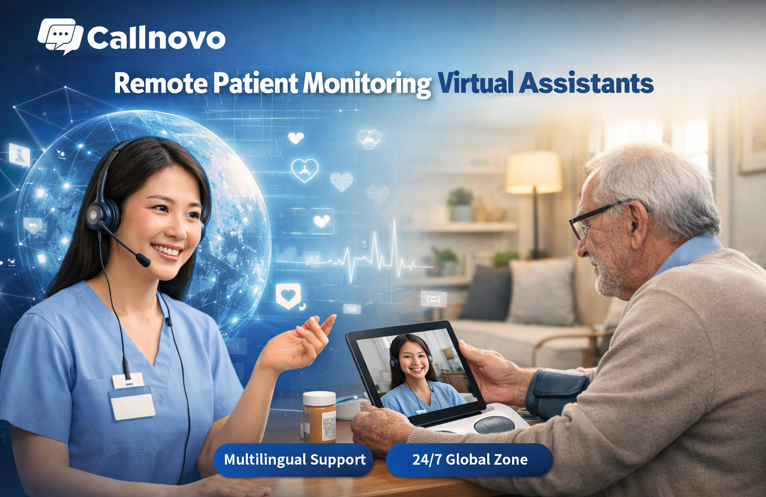 Remote Patient Monitoring Virtual Assistants