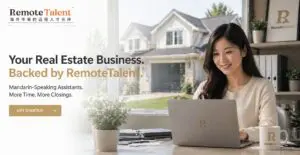 Mandarin Speaking Virtual Real Estate Assistant