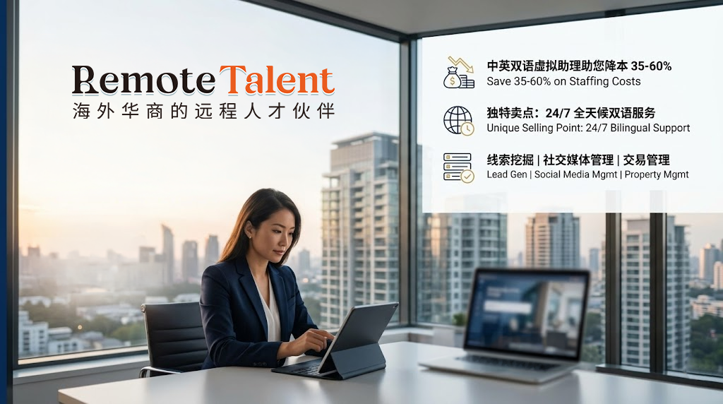RemoteTalent English-Mandarin Virtual Assistants for Realtors