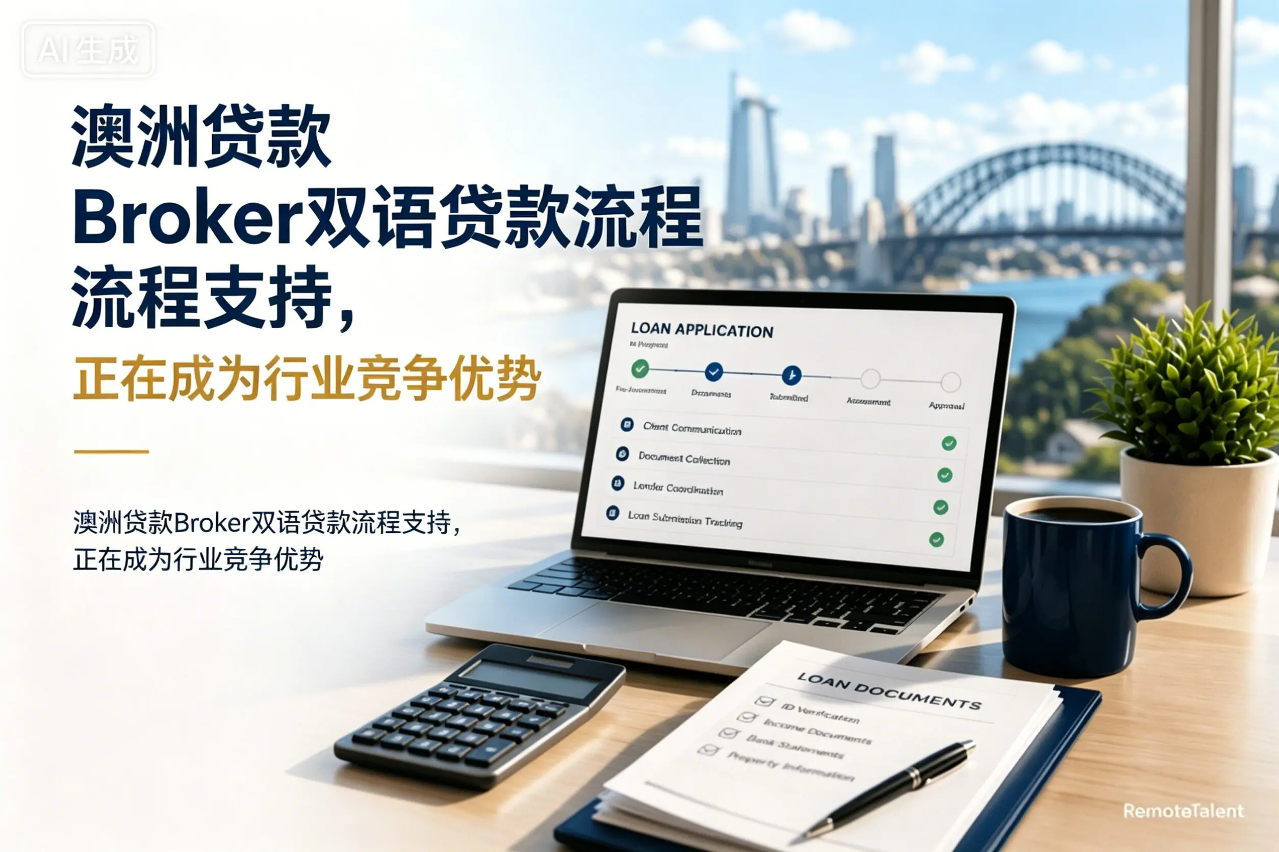 bilingual loan processing support for mortgage brokers