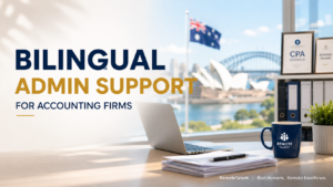 Chinese-speaking admin support for accounting firms