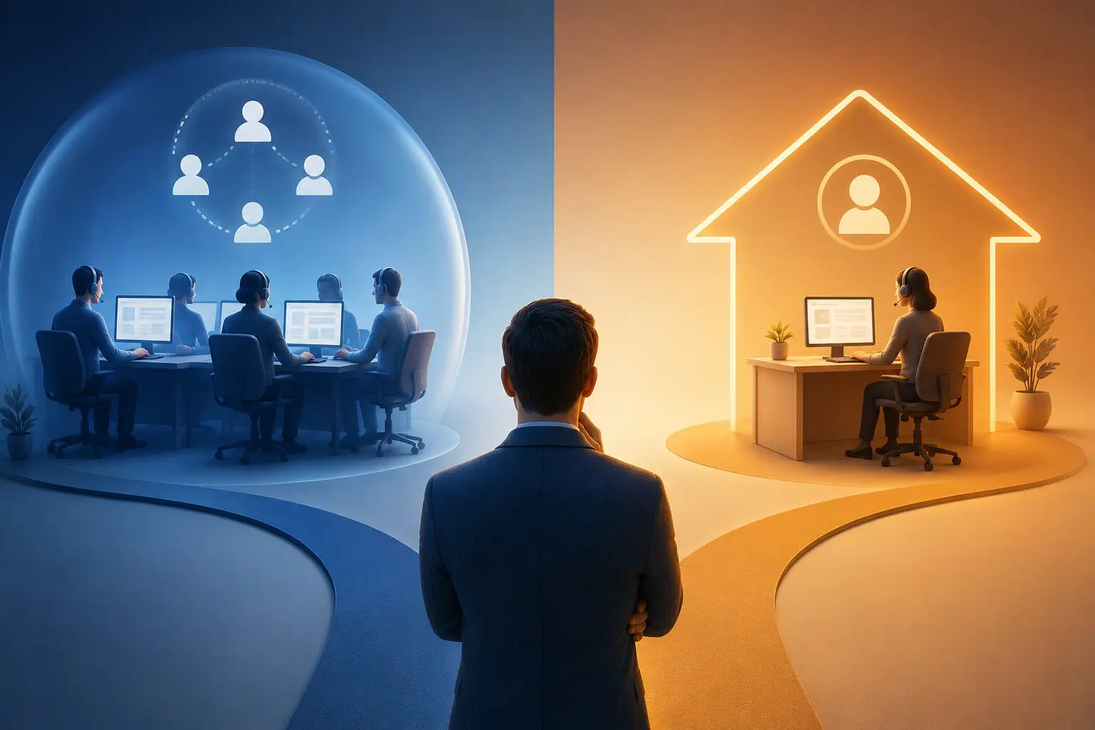 shared vs dedicated customer service agents comparison