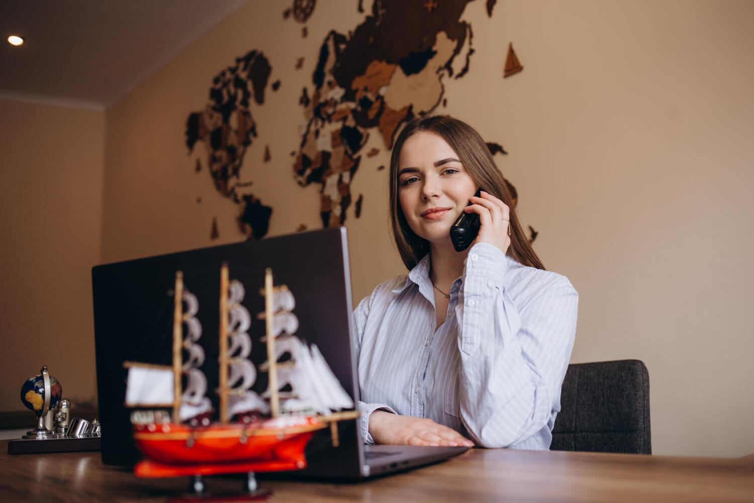 A dashing sales agent from an outsourcing in Europe call center provides superb sales-based call center solutions to a well-known Big Tech client, ensuring that their Baltic-based pre-sales support acquires new clientele to enhance their long-term sales success.