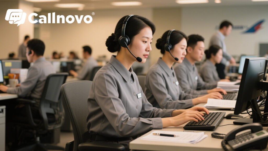 Callnovo Mandarin-speaking Airlines customer service