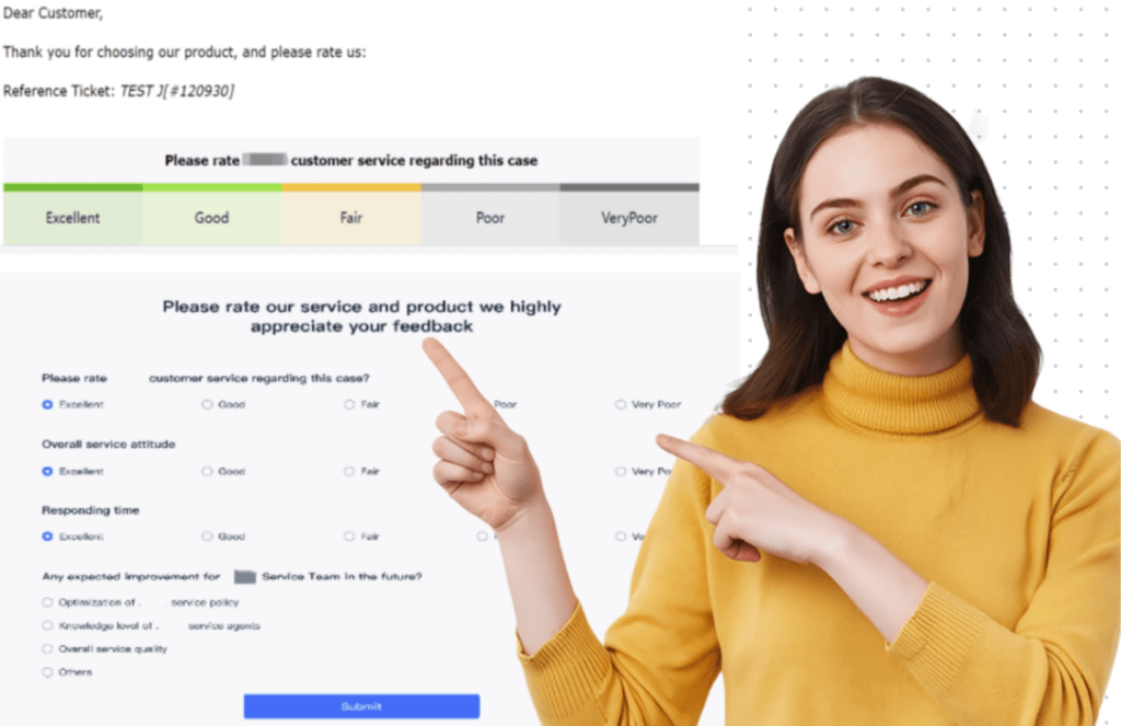 消费者工单评价