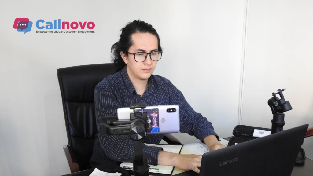 Callnovo专业海外客服工作中