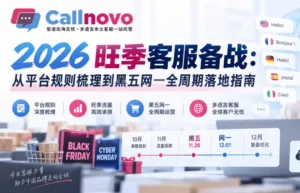 2026 旺季跨境客服外包备战：从平台规则梳理到黑五网一全周期落地指南