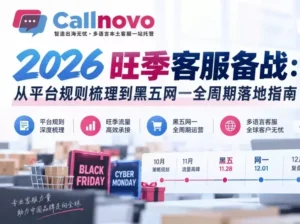 2026 旺季跨境客服外包备战：从平台规则梳理到黑五网一全周期落地指南